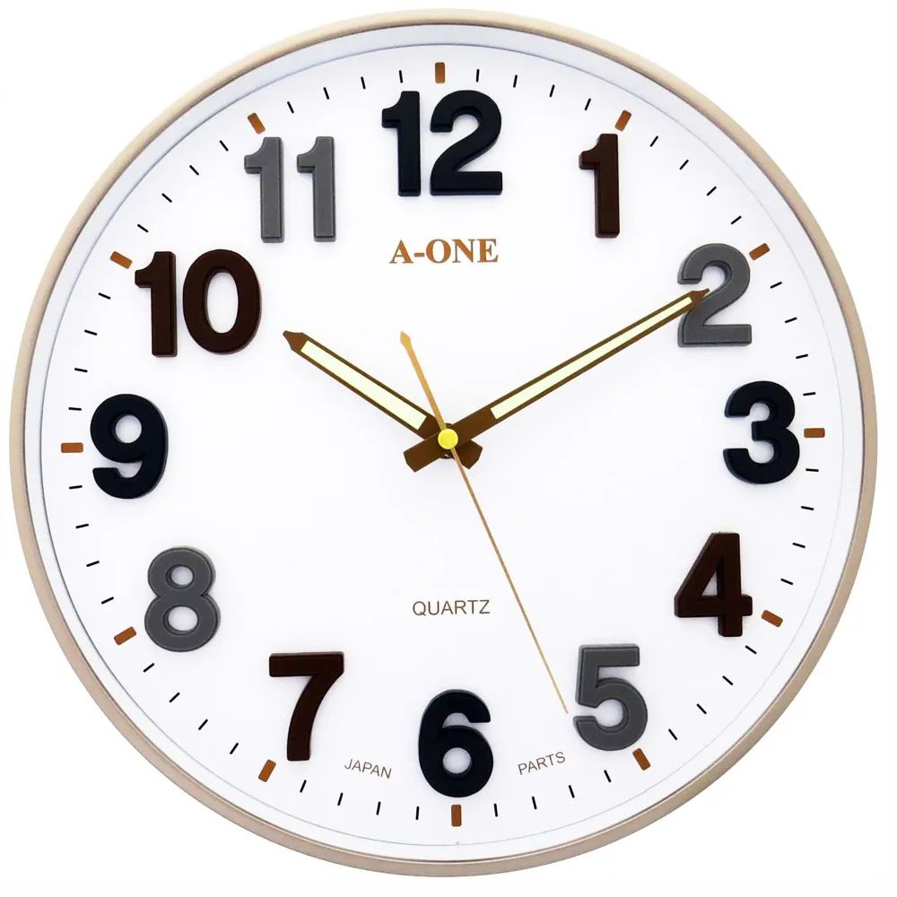 A-ONE TG-0259 凸字 水波紋 超靜音 掛鐘 時鐘 台製 歷史價格詳細信息