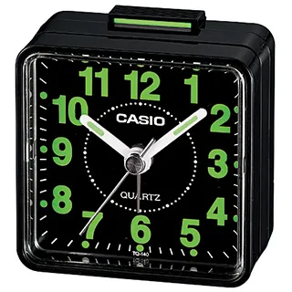 CASIO TQ-140-1B 迷你鬧鐘/攜帶方便/夜光指針刻度/電子BiBi聲【第一鐘錶眼鏡】 歷史價格詳細信息