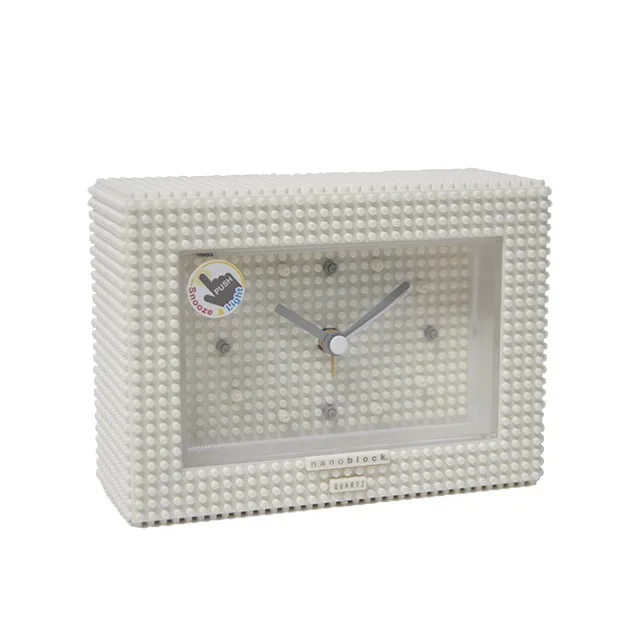 【nanoblock】趣味樂高積木時鐘-黑Ｘ桃紅(時鐘 壁鐘)/DWC-02 歷史價格詳細信息