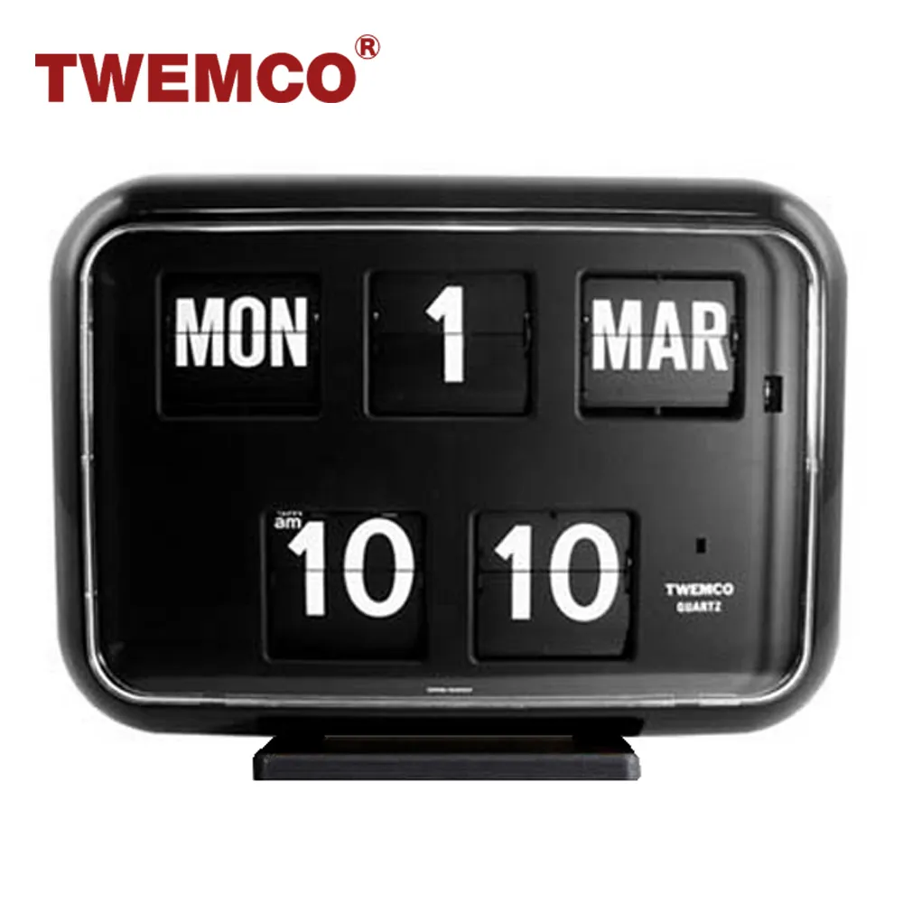 【TWEMCO】QD-35 翻頁鐘 中文萬年曆 桌放 壁掛(共6色) 歷史價格詳細信息