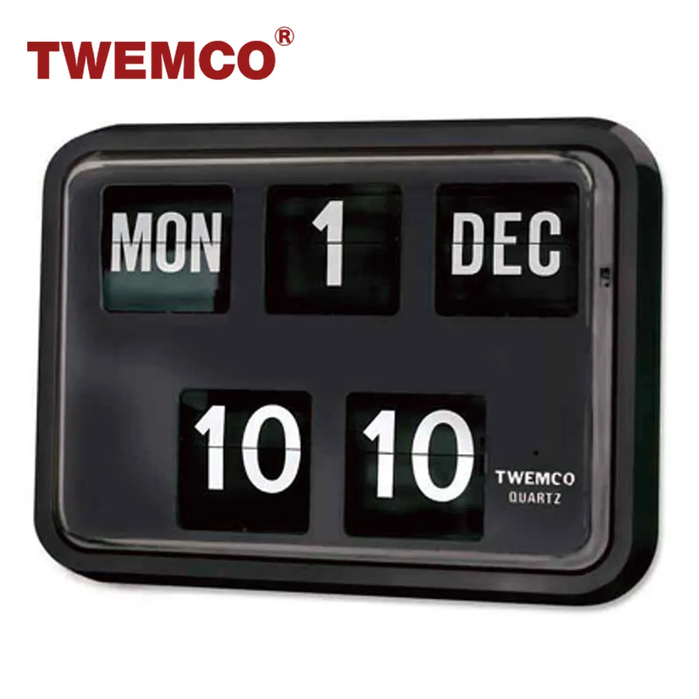 【TWEMCO】BQ-15 翻頁鐘 中文 英文萬年曆 壁掛 歷史價格詳細信息