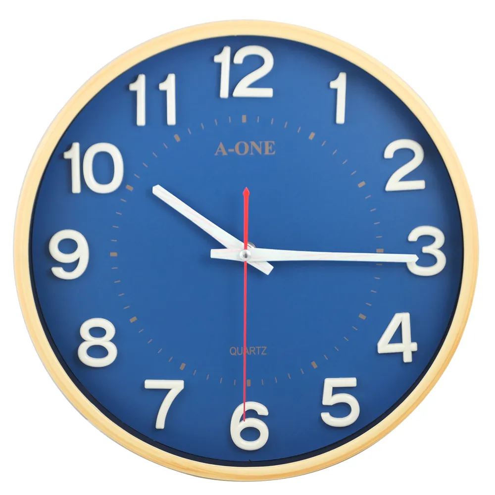 A-ONE超靜音復古立體數字掛壁時鐘 TG-0590 歷史價格詳細信息