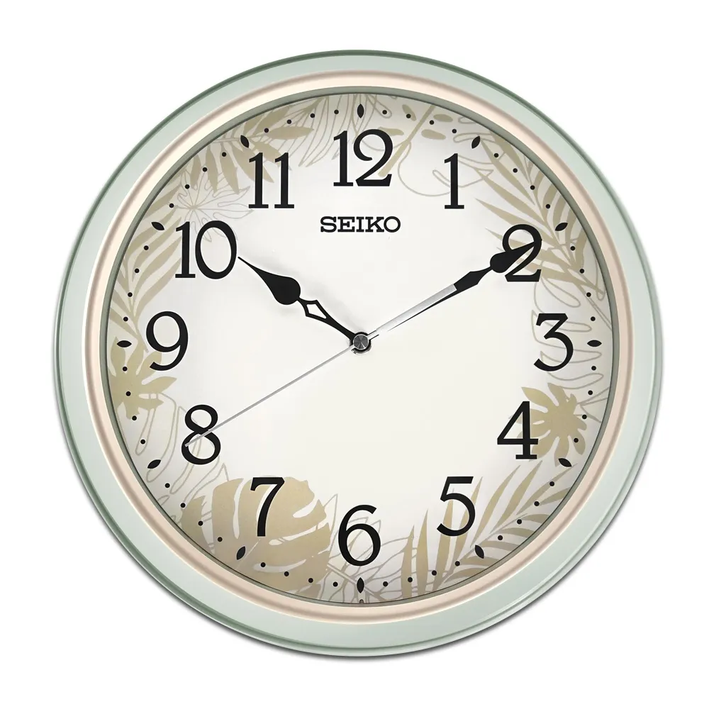 SEIKO 精工 / 數字刻度 夜光 球面鏡面 滑動式秒針 靜音掛鐘 - 白x黑框 ＃QXA521K 歷史價格詳細信息