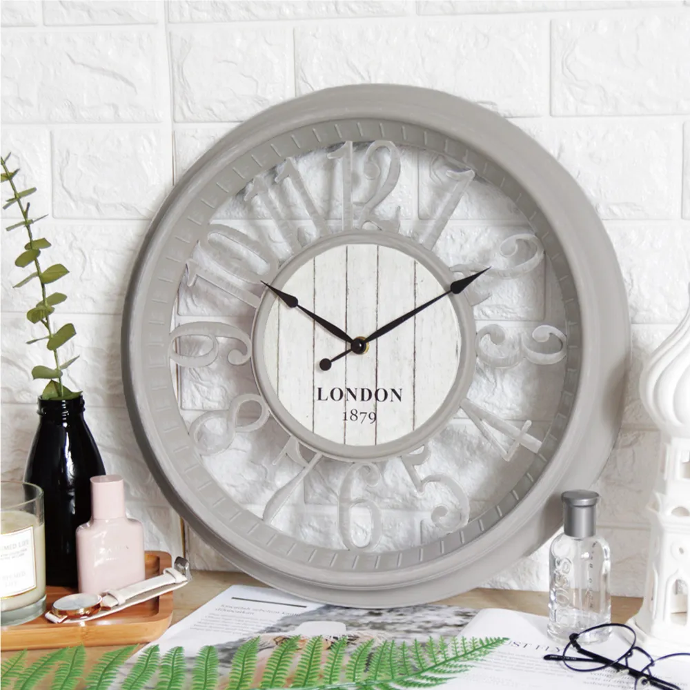 紐約時代靜音時鐘【TROMSO】/台灣現貨 掛鐘  木紋 大理石  黑白 玫瑰金 藍綠 數字 羅馬【H0310127】 歷史價格詳細信息