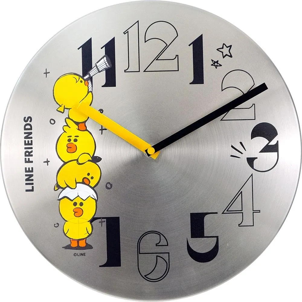 【CarryPlus】官方授權 LINE FRIENDS-熊大想太多掛鐘靜音時鐘 歷史價格詳細信息