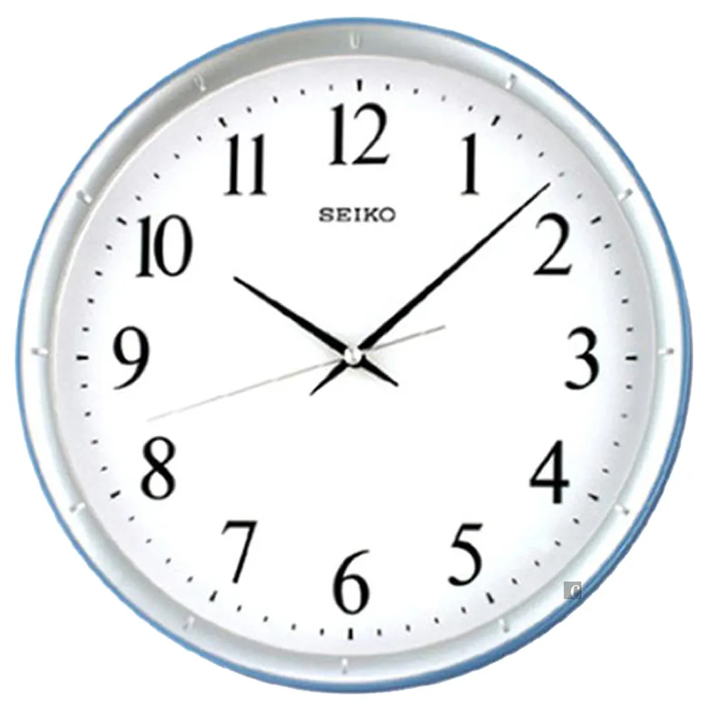 【SEIKO 精工】QXA378 輕盈感空氣色彩數字指針壁掛鐘(紫框) 歷史價格詳細信息