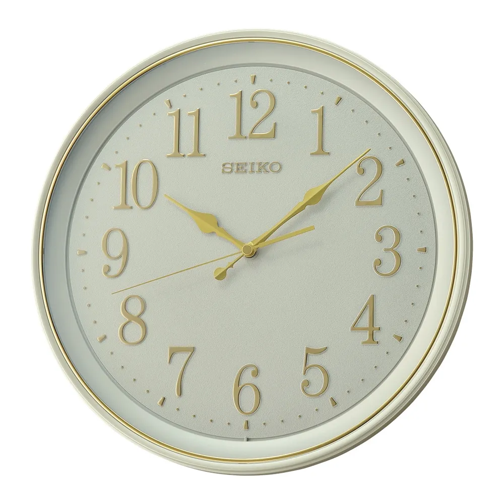 【SEIKO 精工】指針式數字時鐘 掛鐘-銀框 聖誕節 禮物(QXA001S) 歷史價格詳細信息