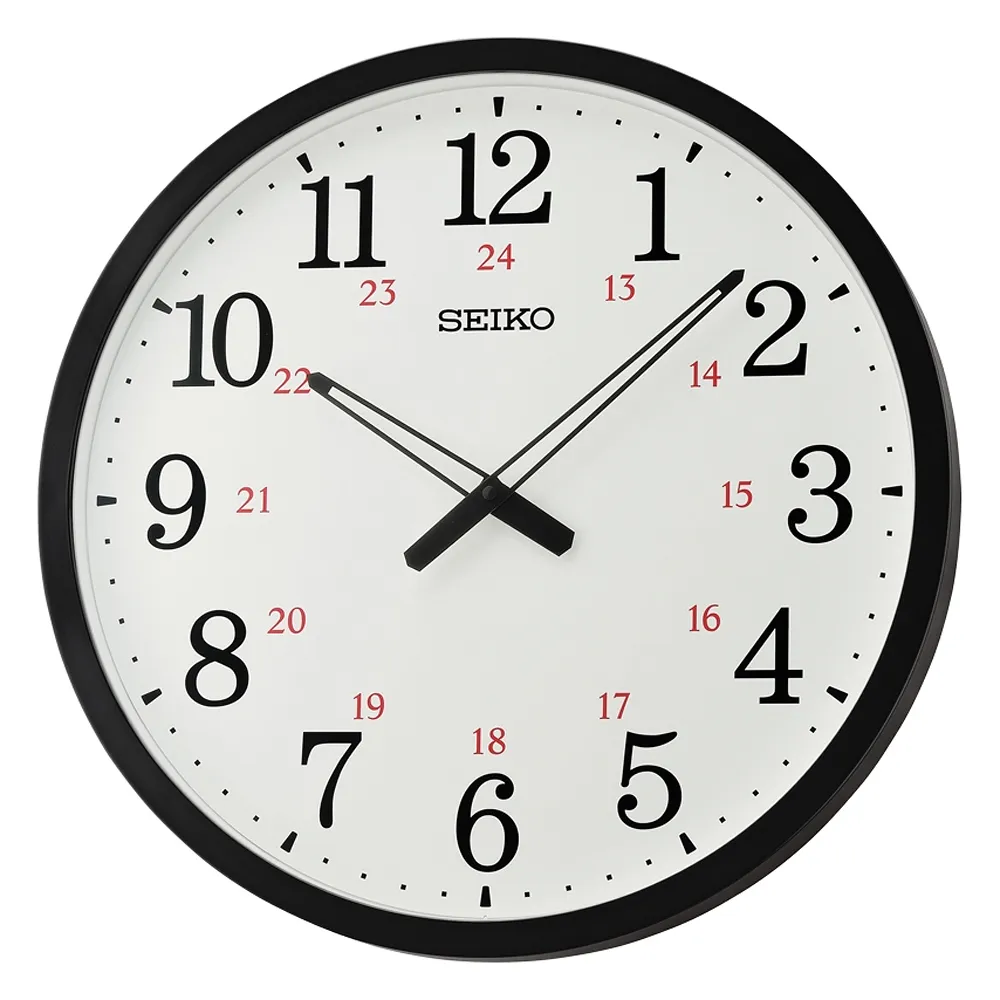 SEIKO 精工 指針式時尚掛鐘-黑框 QXA563K 歷史價格詳細信息