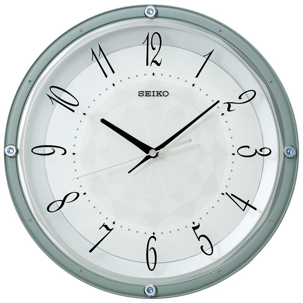 SEIKO 精工 靜音滑動秒針時鐘 仿木紋夜光功能掛鐘(QXA824B) 歷史價格詳細信息