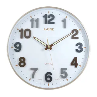 A-ONE超靜音復古立體數字掛壁時鐘 TG-0590 歷史價格詳細信息