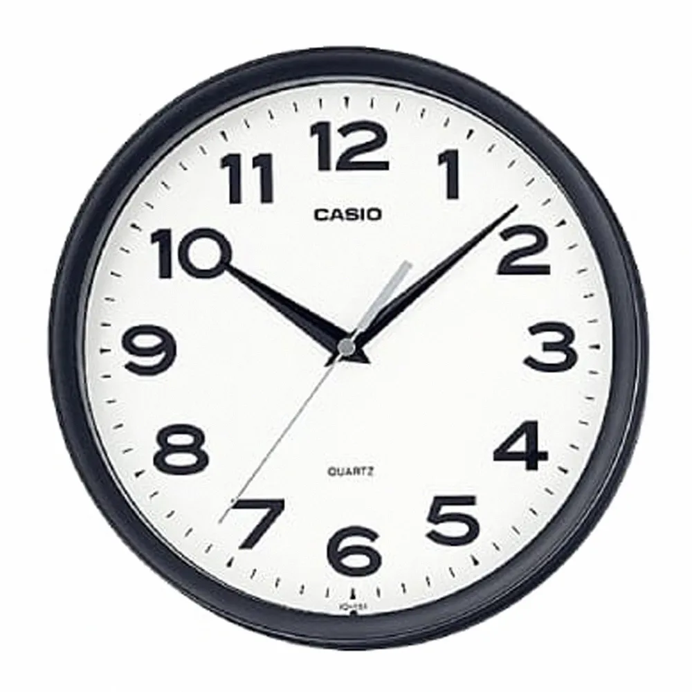【CASIO 卡西歐】IQ-126-5(實木邊框掛鐘 靜音流暢順滑秒針) 歷史價格詳細信息