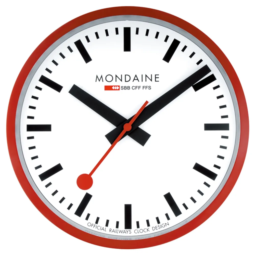 MONDAINE 瑞士國鐵經典掛鐘/25cm CLOCK1 歷史價格詳細信息