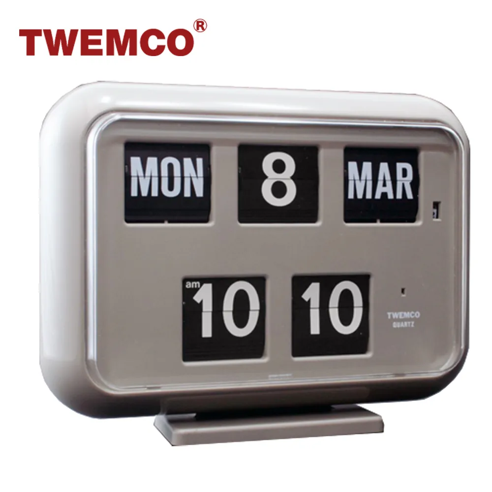 【TWEMCO】QD-35 翻頁鐘 中文萬年曆 桌放 壁掛(共6色) 歷史價格詳細信息