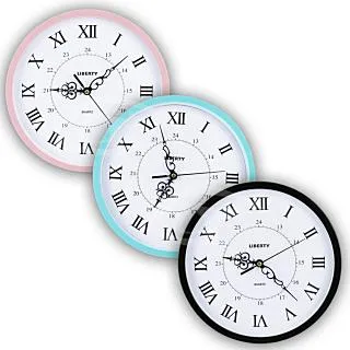 【LIBERTY利百代】12吋時尚簡約掛鐘 LB-1006 歷史價格詳細信息