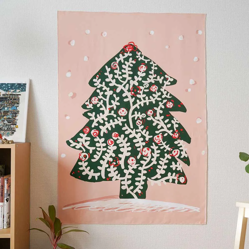 北歐風簡約情境掛布-聖誕伐木人 歷史價格詳細信息