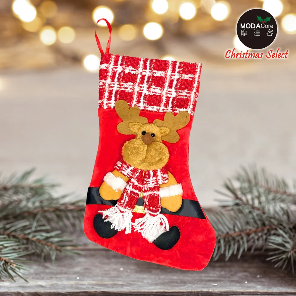 摩達客耶誕-聖誕格紋五角星抱枕靠枕-紅圍巾雪人-交換禮物 歷史價格詳細信息