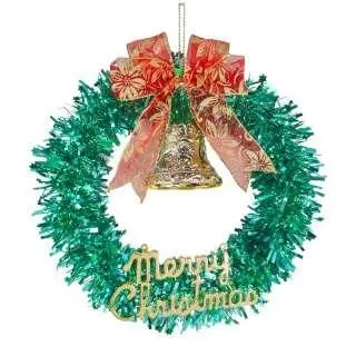 摩達客耶誕-台灣製14吋雙綠金蔥聖誕星星花圈/免組裝本島免運費 歷史價格詳細信息