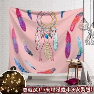 贈星星燈-北歐風裝飾掛布 -梵谷/星空 歷史價格詳細信息