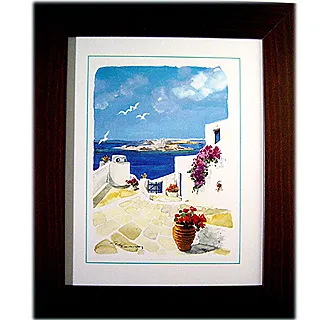 地中海風情立體小屋裝飾冰箱貼 家居裝飾壁掛擺設旅游紀念伴手禮 歷史價格詳細信息