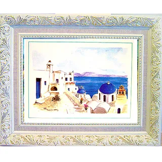 地中海風情立體小屋裝飾冰箱貼 家居裝飾壁掛擺設旅游紀念伴手禮 歷史價格詳細信息