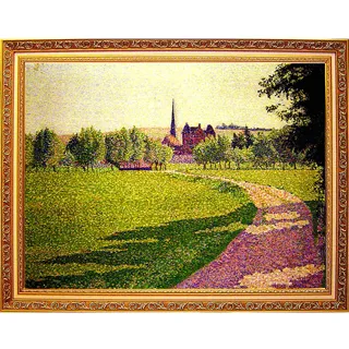 《厄哈格尼，我窗外的景緻》畢沙羅名畫 歷史價格詳細信息