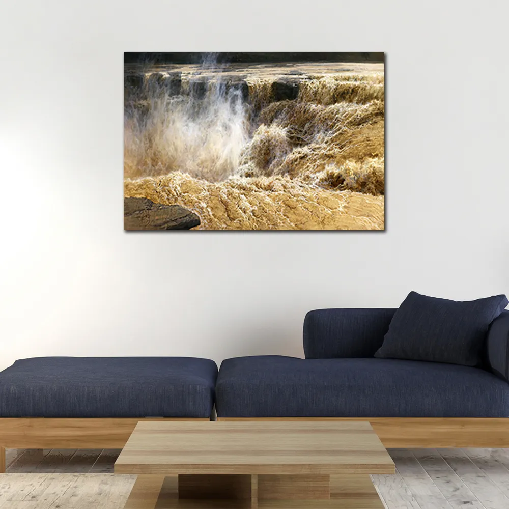 【御畫房】黃山雲海 國家一級畫師手繪油畫60×120cm(VF-137) 歷史價格詳細信息