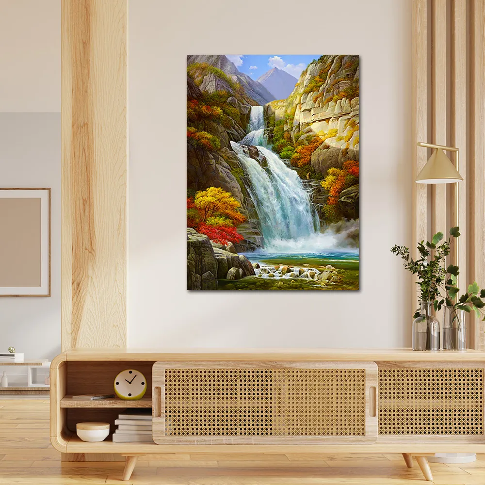 高山流瀑 雲仙樂幽遠美境 銘馨易拍110PF08 早期 水墨畫 ... 彩墨畫心宣紙已托裱 無款及保存如圖（老使用痕等） 歷史價格詳細信息