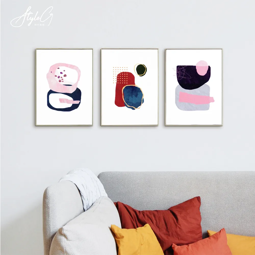 抽象板畫有框畫  【TROMSO】/ WA045翡翠  台灣現貨 木框 油畫 室內設計 【H0313101】 歷史價格詳細信息