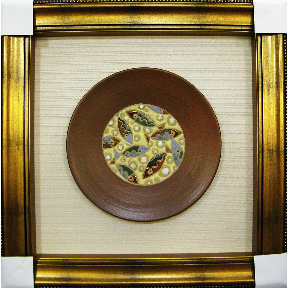 天圓地方陶盤~ 開運手拉坯陶板圓盤掛畫57*57cm 歷史價格詳細信息