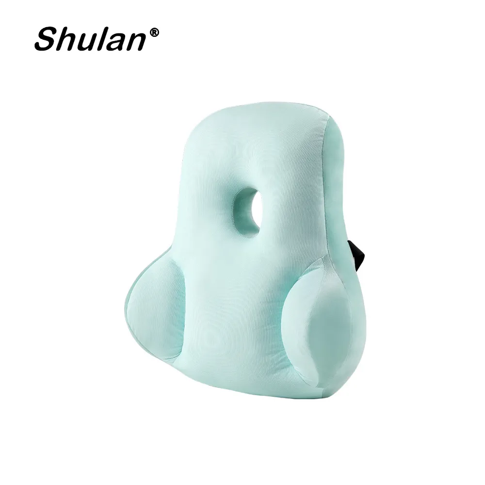 Shulan 新款5D居家汽車舒壓記憶腰靠墊 (舒適星空黑) 歷史價格詳細信息