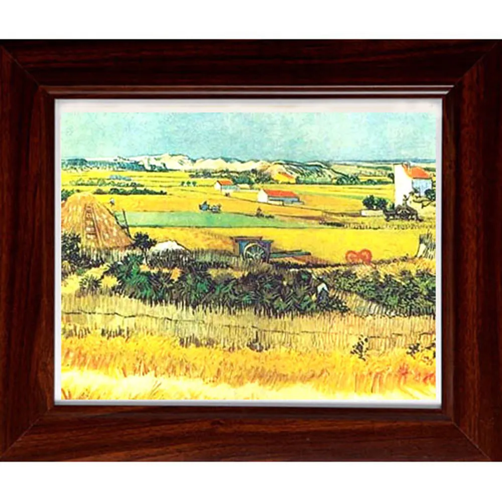 《麥田收割 豐收》梵谷名畫 The Harvest (Wheatfields) (大幅) 歷史價格詳細信息