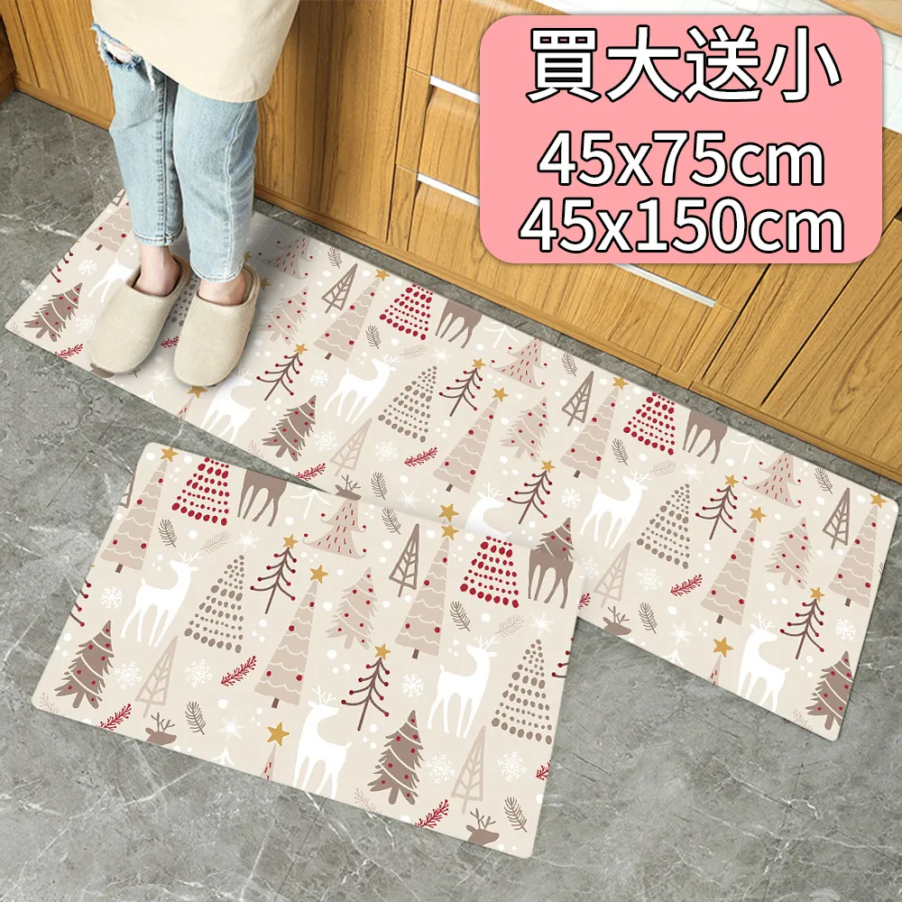 【買加長送短/半島良品】 防水防油免打理懶人皮革地墊-優雅桉樹葉 歷史價格詳細信息