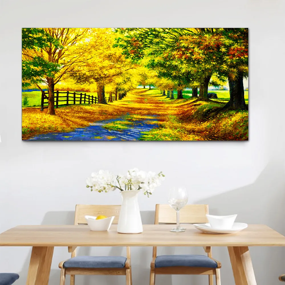【御畫房】金山聚寶 國家一級畫師手繪油畫60×120cm(VF-116) 歷史價格詳細信息