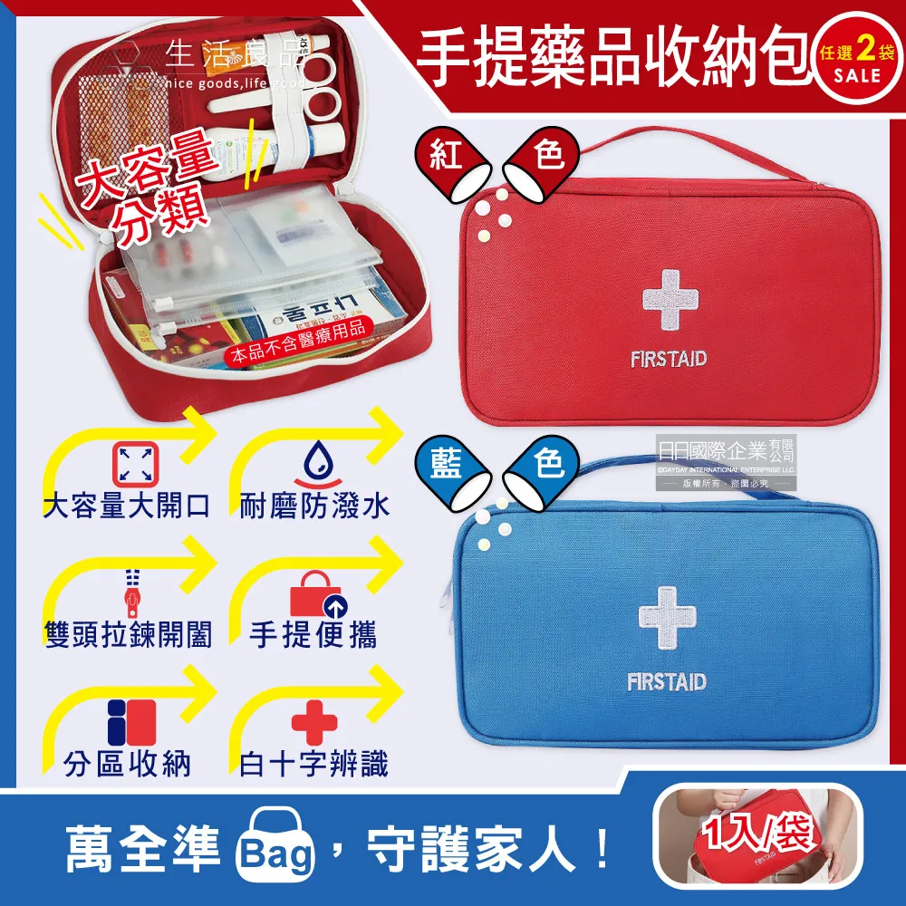 家用護理醫藥箱收納盒 (小號) 款式可選【小三美日】DS002070 歷史價格詳細信息