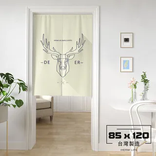 【IHERMI】門簾 風水簾 多款可選 現貨 85x120cm 台灣製 對開門簾 伸縮桿可用 愛好蜜 歷史價格詳細信息