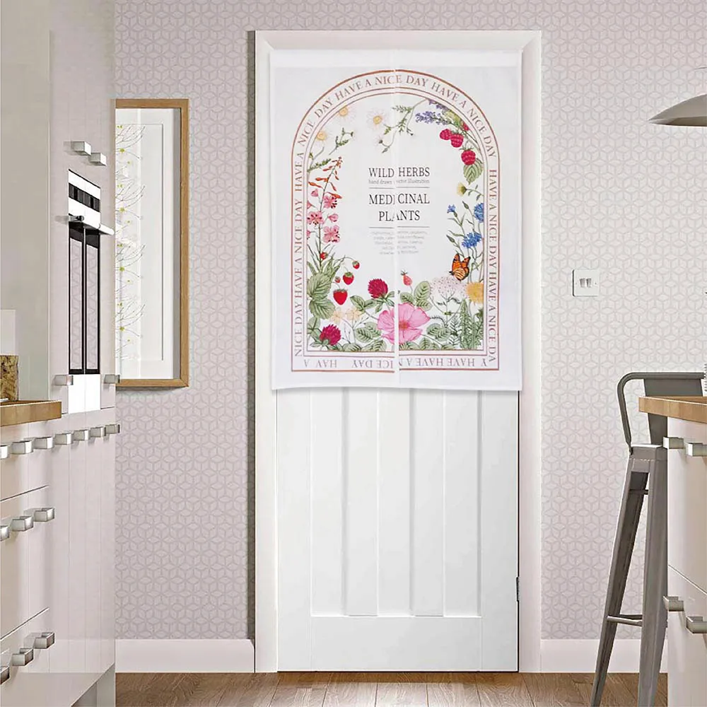 TROMSO厚白棉麻風尚門簾-D43鹿境山林 歷史價格詳細信息