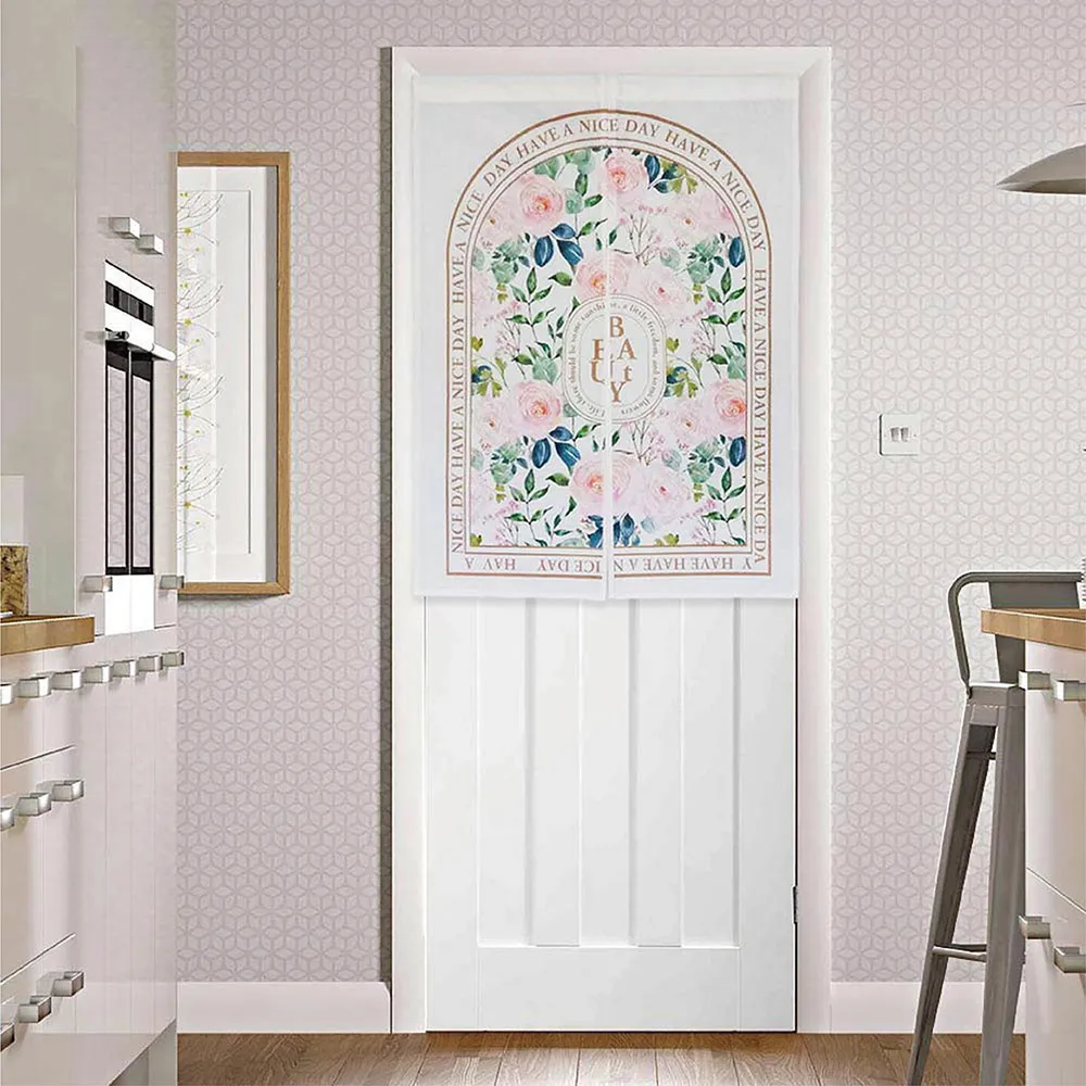 TROMSO厚白棉麻風尚門簾-D43鹿境山林 歷史價格詳細信息