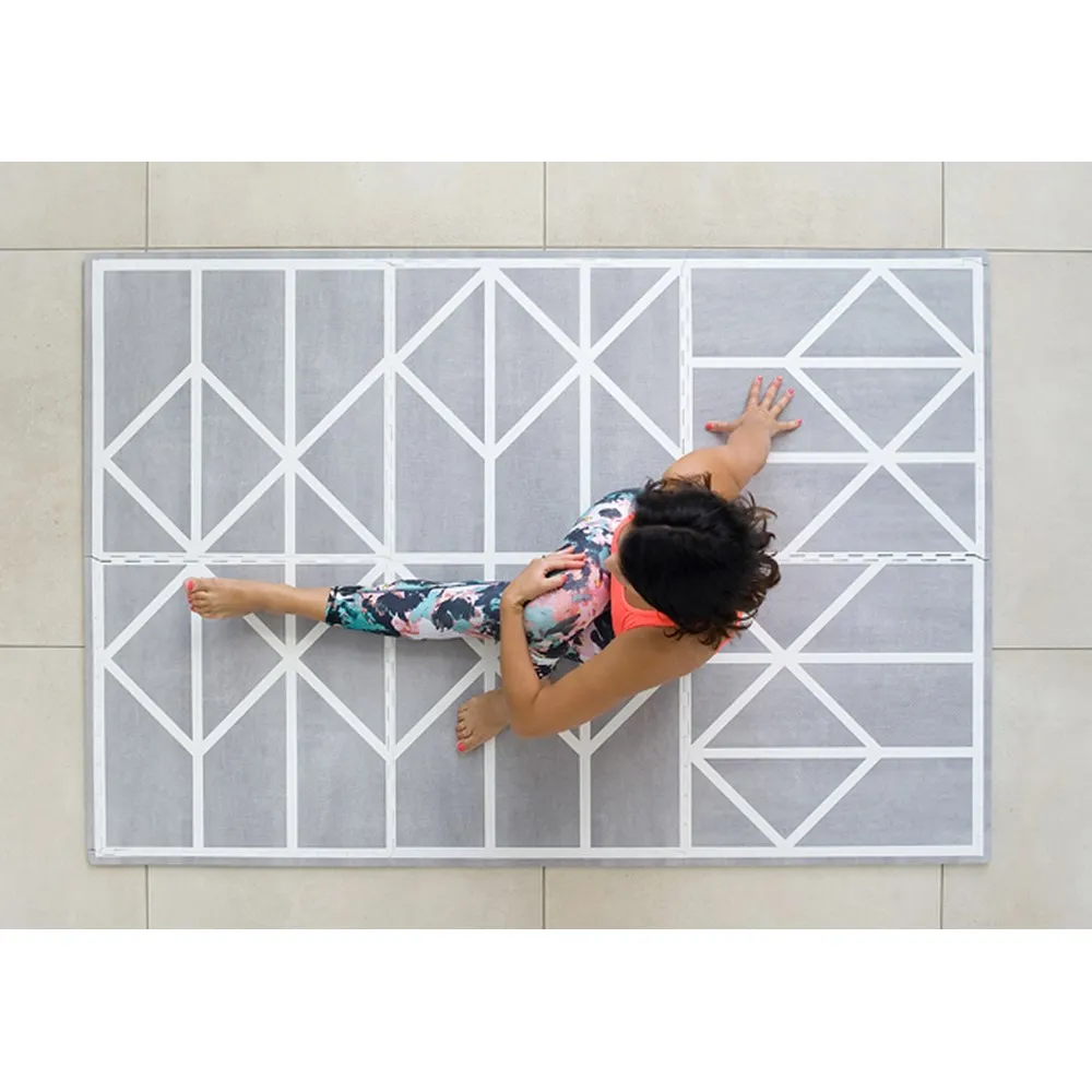 toddlekind線形系列遊戲地墊-亞麻灰 歷史價格詳細信息