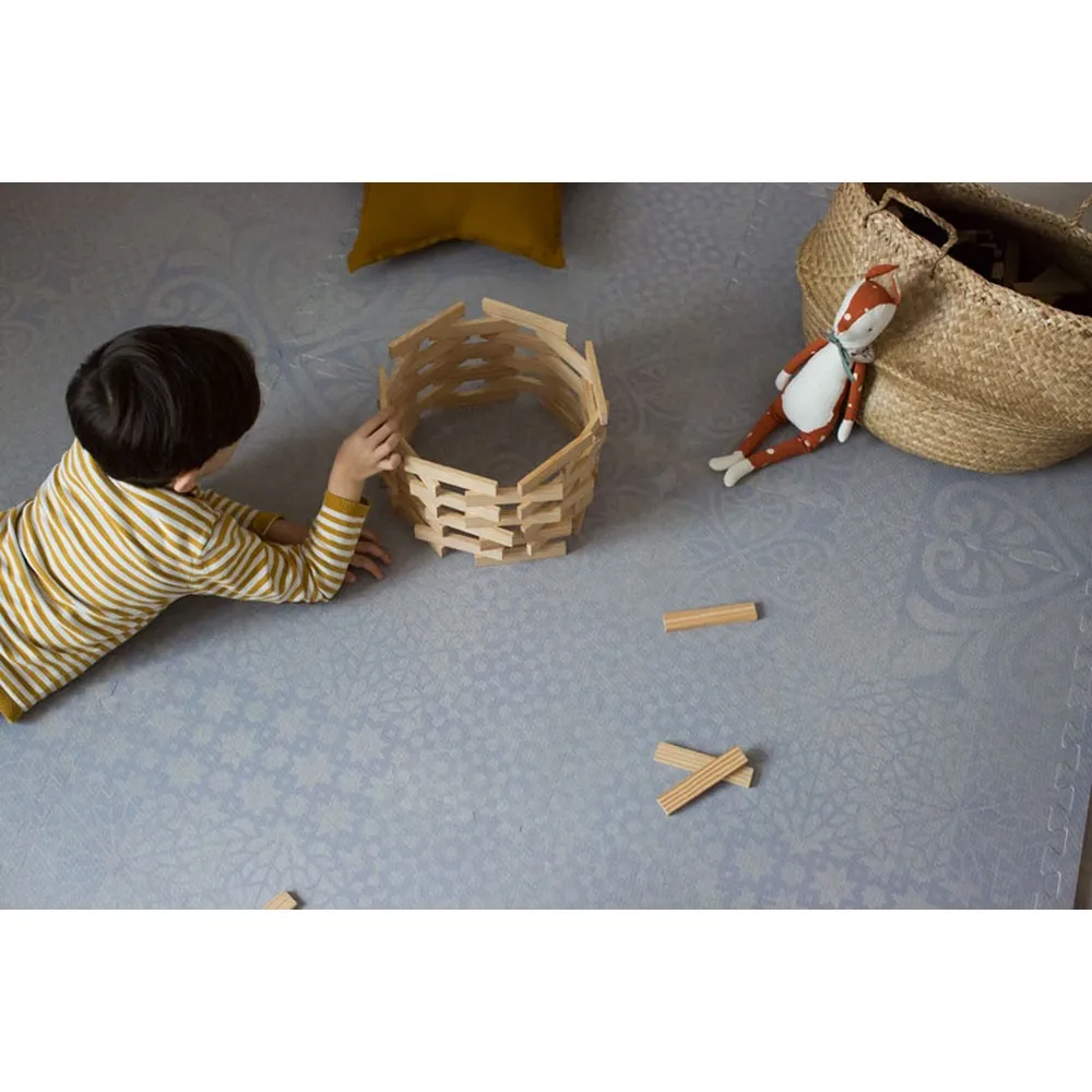 toddlekind線形系列遊戲地墊-亞麻灰 歷史價格詳細信息