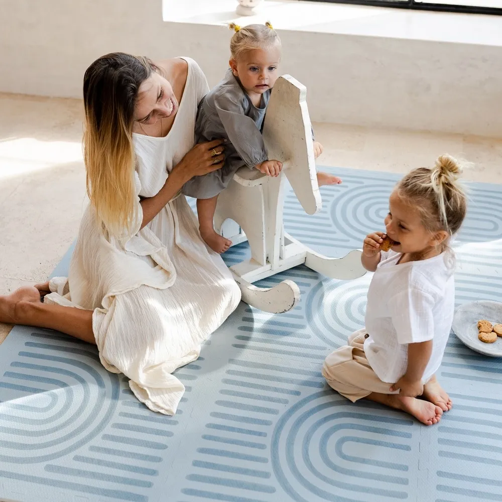 toddlekind線形系列遊戲地墊-亞麻灰 歷史價格詳細信息