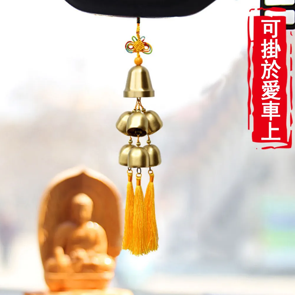 純銅風鈴掛飾五層銅鈴麒麟六管風鈴鈴鐺調節家居掛件用品批發 歷史價格詳細信息