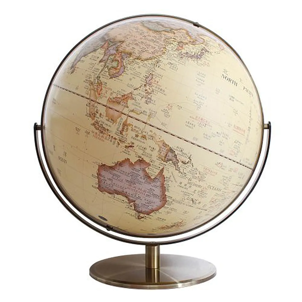 【SkyGlobe】5吋古典仿古金屬底座地球儀(附燈/中文版) 歷史價格詳細信息