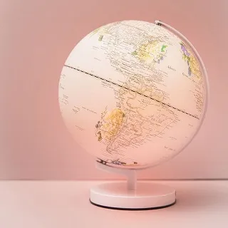 【Skyglobe】12吋粉紅繡球花三段觸碰式地球儀(英文版)《泡泡生活》教學 擺飾 歷史價格詳細信息