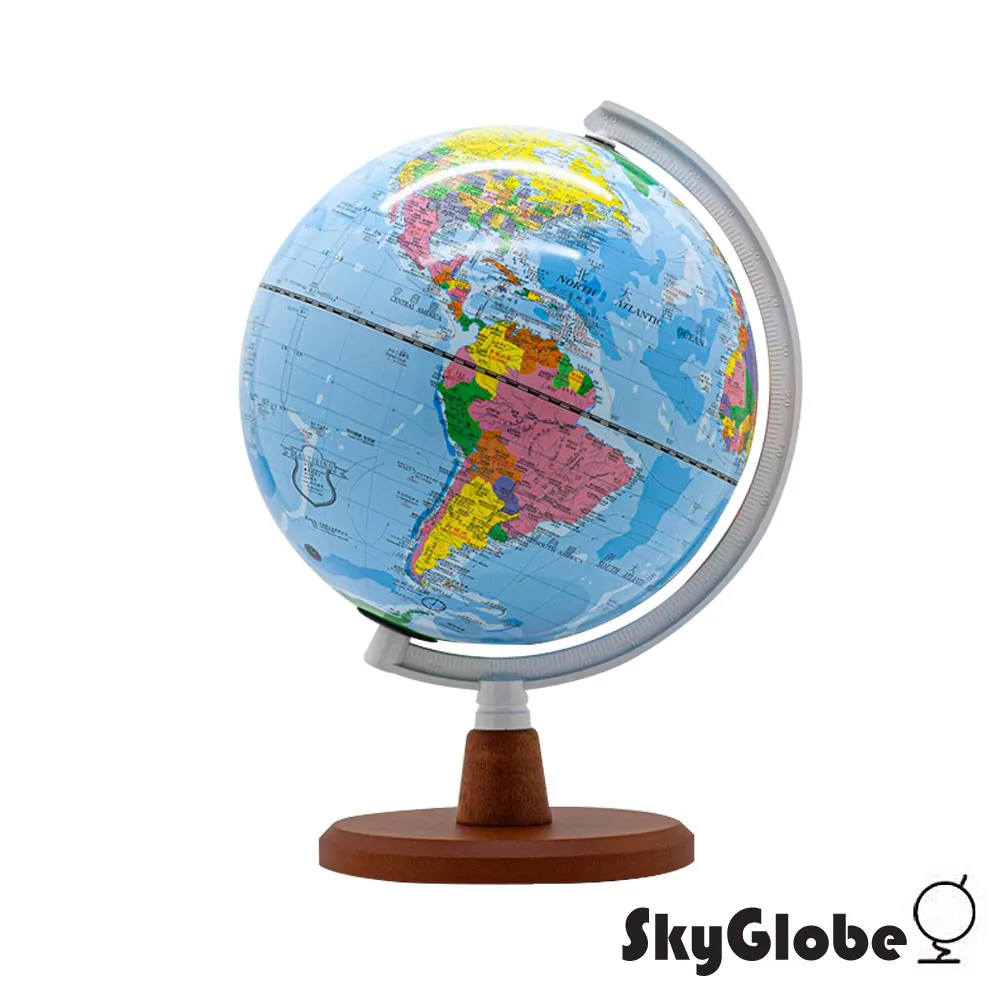【SkyGlobe】8吋黑色金屬底座地球儀《泡泡生活》英文版 歷史價格詳細信息