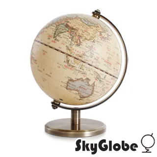 SkyGlobe 5吋金屬紫時尚古銅底座地球儀(英文版) 歷史價格詳細信息