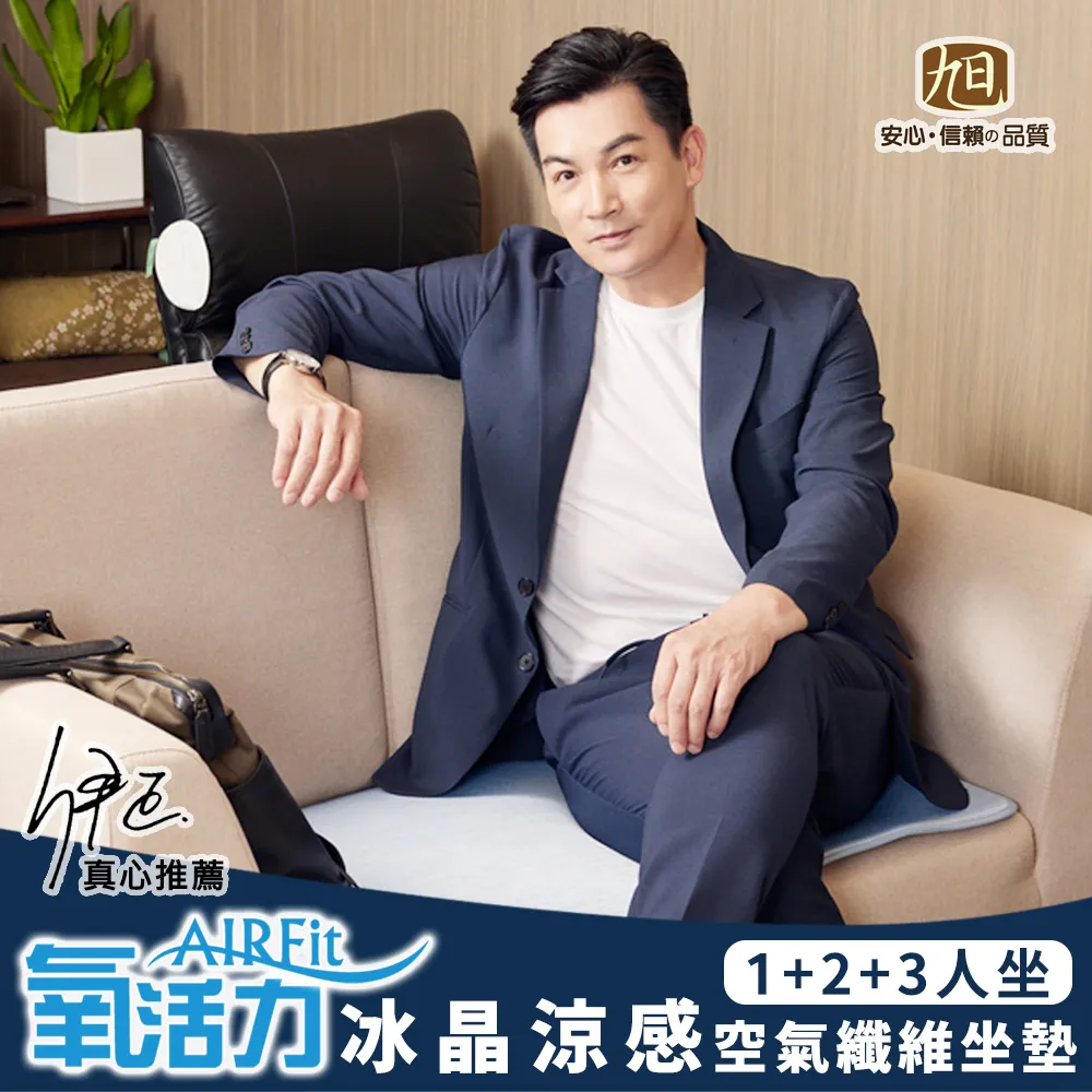 【AIR-fit】冰涼絲Q彈透氣三人坐墊 歷史價格詳細信息