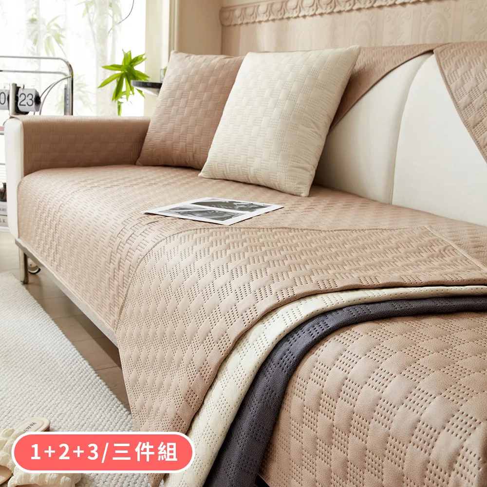 【新作部屋】防水防貓抓仿皮革沙發墊-1+2+3人(三件組)/B-4359/4361 歷史價格詳細信息