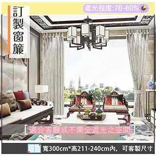 【宜欣居傢飾】萊茵河畔─雙面緹花遮光窗簾_灰-W300cm*H211-240cm以內*可指定尺寸(訂製/落地窗簾) 歷史價格詳細信息