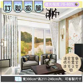 【宜欣居傢飾】浪漫花語-雙面緹花遮光窗簾(藍)W150*H230cm*2片/遮光/摺景/落地/窗簾/台灣製MIT 歷史價格詳細信息