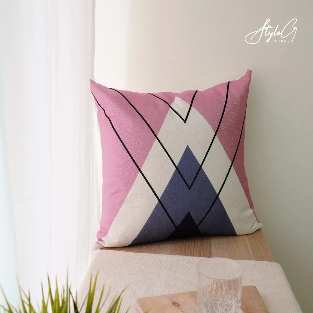 STYLE_G時代家居棉麻抱枕套-日式荷葉 歷史價格詳細信息